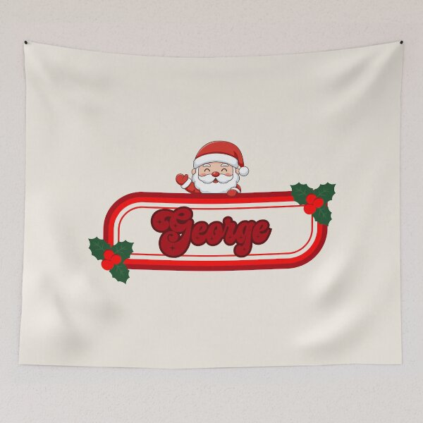 Item preview, George and Santa Claus designed and sold by ArtCraftLab.
