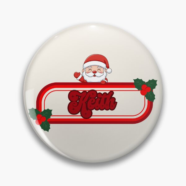 Item preview, Keith and Santa Claus designed and sold by ArtCraftLab.