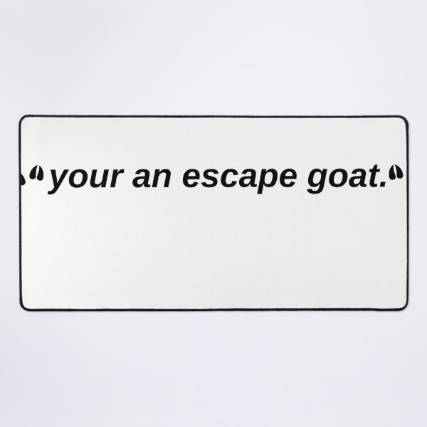 Item preview, escape goat designed and sold by chickensoupshop.