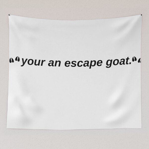 Item preview, escape goat designed and sold by chickensoupshop.