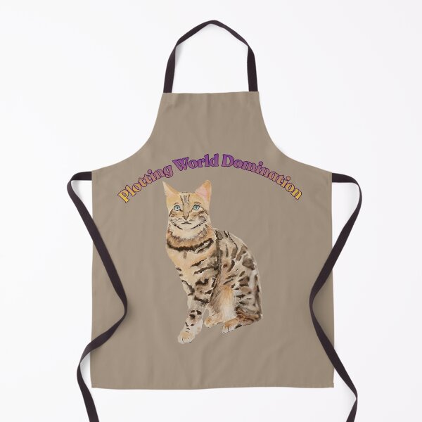 Item preview, Cat - Plotting World Domination designed and sold by Kerry T.