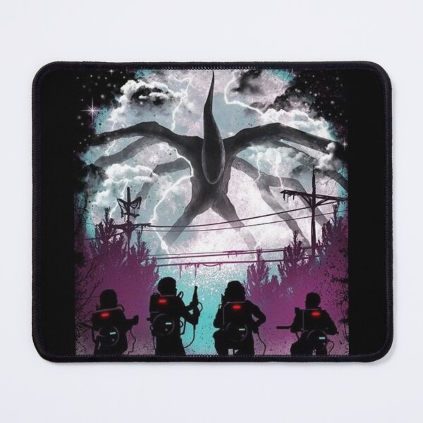 Item preview, Art Print Ilustration Stranger Things, Woods Monster and Kids - Vintage Colorful designed and sold by lgbtcontext.