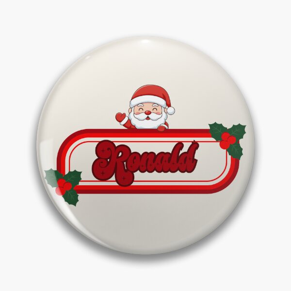 Item preview, Ronald and Santa Claus designed and sold by ArtCraftLab.
