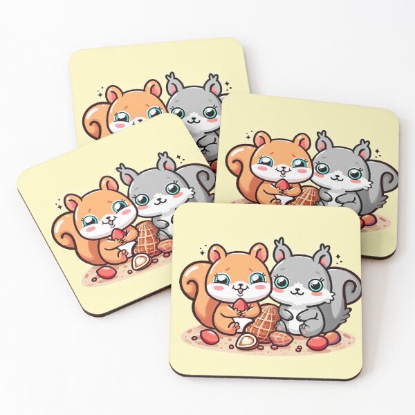 Item preview, Hey Squirrel Friends! designed and sold by CherryPinkArt.