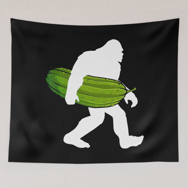 Item preview, Pickle Art For Bigfoot Cucumber Pickle Lover designed and sold by DesireeAngela1.