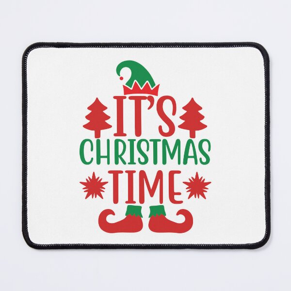Item preview, It's Christmas Time - Simple Festive Season Holiday Slogan Tee designed and sold by FuzionRaptor.