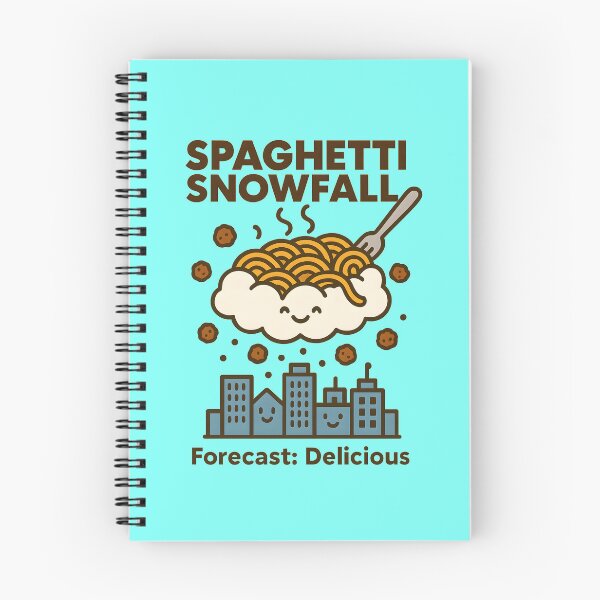 Item preview, Spaghetti Snowfall – Playful Floating Pasta Design designed and sold by stoneyme store.
