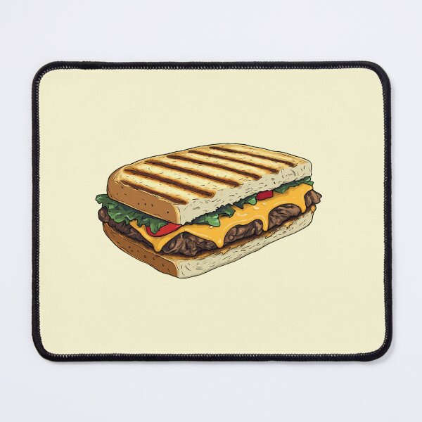 Item preview, Cheesy Beef Panini designed and sold by sakurashorty.