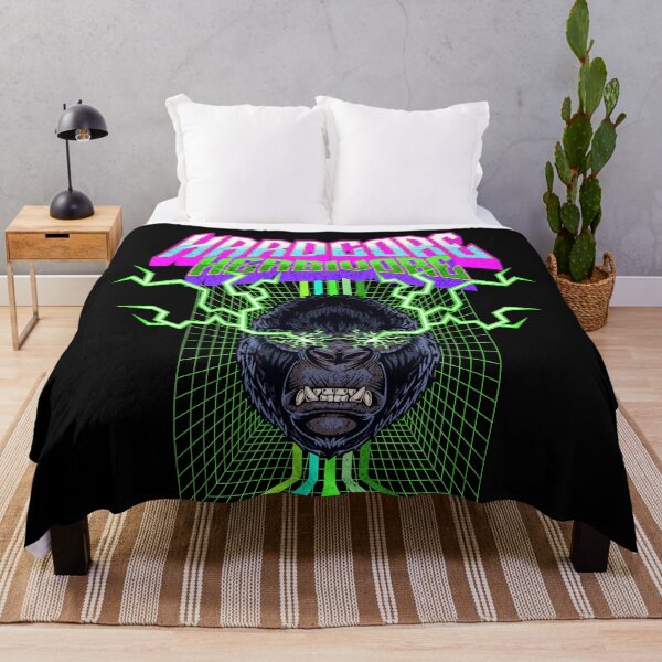 Item preview, Hardcore Herbivore Vegan Retro Rock designed and sold by Cult of Seitan.
