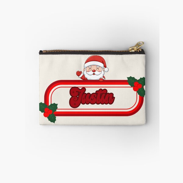 Item preview, Justin and Santa Claus designed and sold by ArtCraftLab.