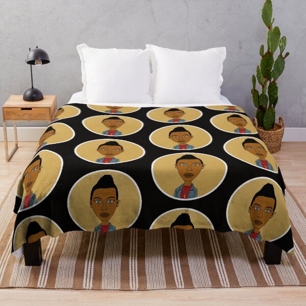 Item preview, Beautiful Afro Tomboy with Mohawk, Ankh & Green Eyes. Circle Edition. designed and sold by Eric Sintès.