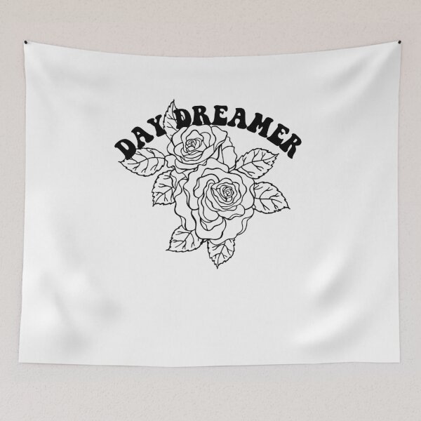 Item preview, Day Dreamer Floral Rose Graphic designed and sold by The secret storage room.