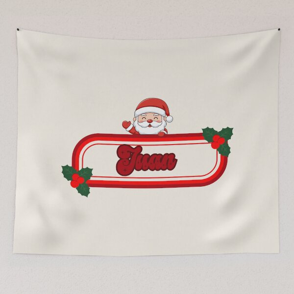 Item preview, Juan and Santa Claus designed and sold by ArtCraftLab.