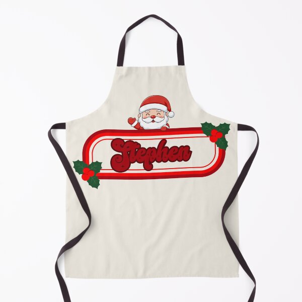 Artikelvorschau, Stephen und der Weihnachtsmann entworfen und verkauft von ArtCraftLab.