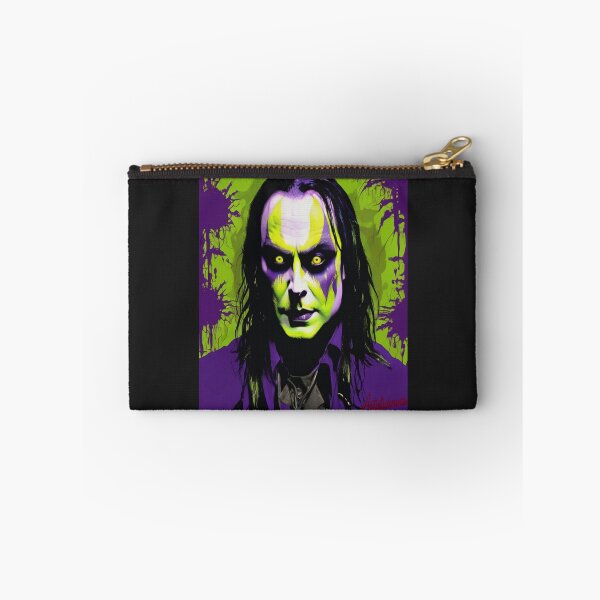 Item preview, "Dark Pop Art Portrait of Dani Filth" designed and sold by Artisticanvas.