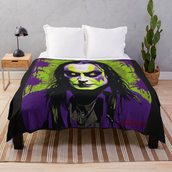 Item preview, "Dark Pop Art Portrait of Dani Filth" designed and sold by Artisticanvas.