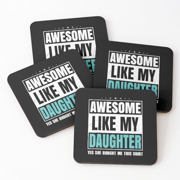Item preview, Awesome Like My Daughter Fathers Day Yes She Bought Me This designed and sold by ChantelNicole.