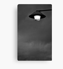 Beacon on the breakwater Canvas Print