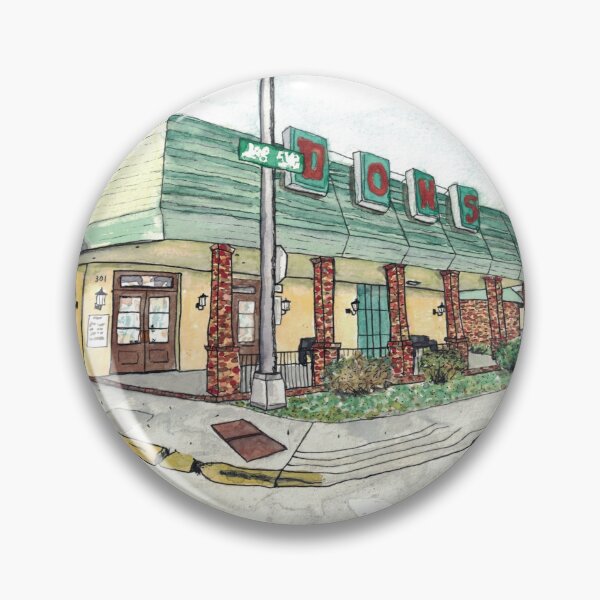 Item preview, Don’s Downtown Watercolor Painting designed and sold by EasyPrints337.