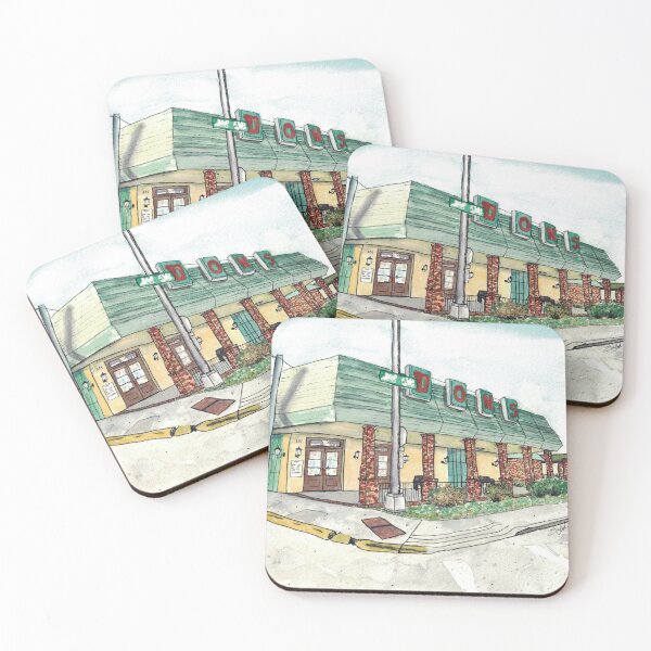 Item preview, Don’s Downtown Watercolor Painting designed and sold by EasyPrints337.