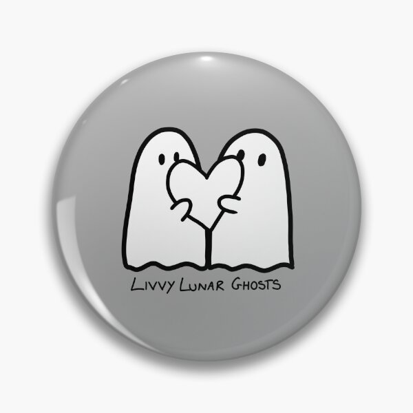Item preview, Two ghosts holding heart designed and sold by LivvyLunar.