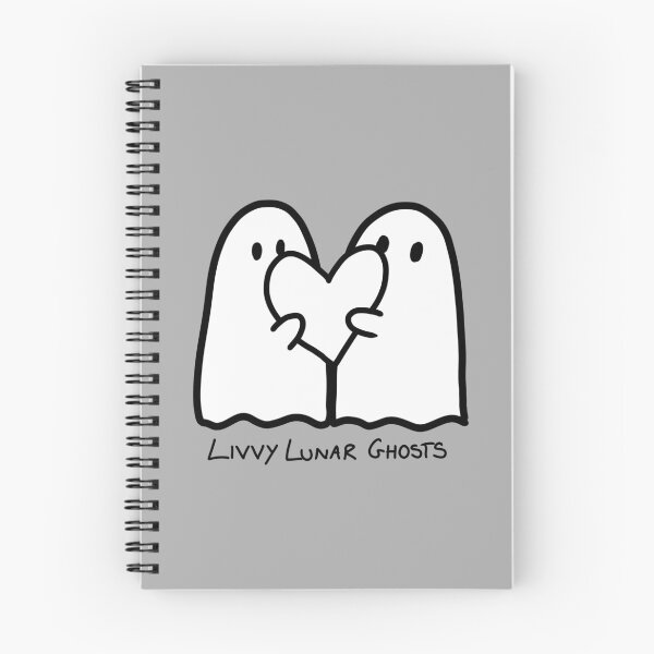 Item preview, Two ghosts holding heart designed and sold by LivvyLunar.
