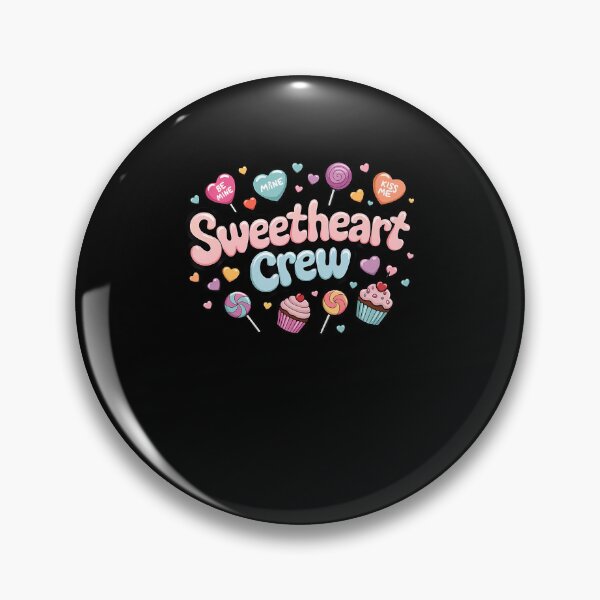 Item preview, Sweetheart Crew Pastel Candy And Cupcake Theme designed and sold by KristinCleo.