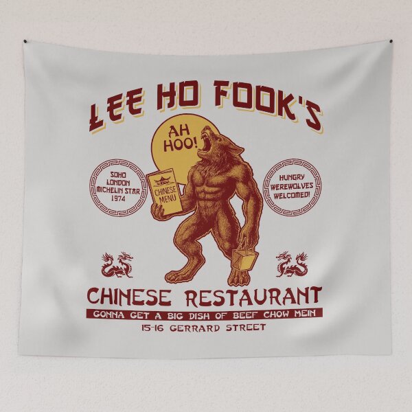 Item preview, Lee Ho Fook Werewolf London Lts designed and sold by Alema Art.