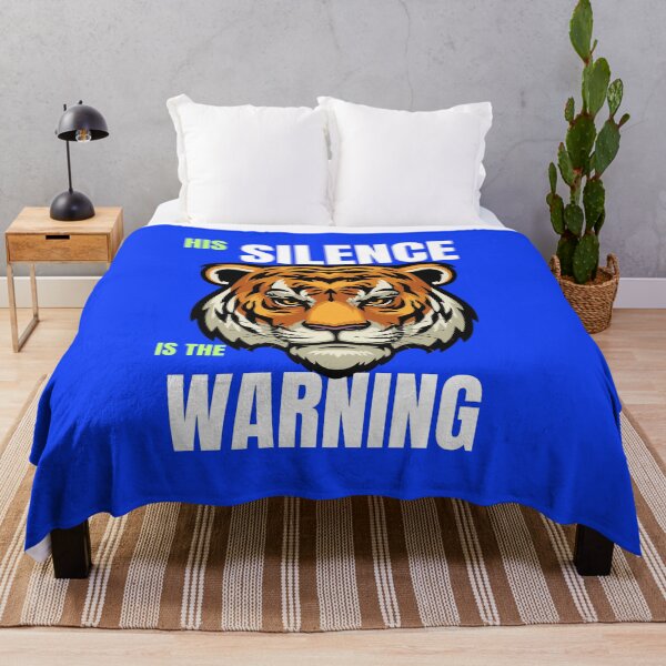 Item preview, His Silence Is the Warning – Bold Mysterious Statement Tee designed and sold by SALEX.com.
