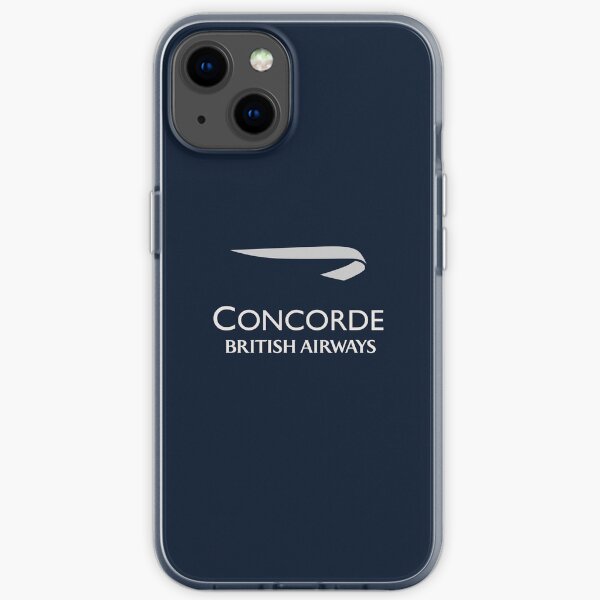 British Airways Concorde Silber Logo iPhone Flexible Hülle