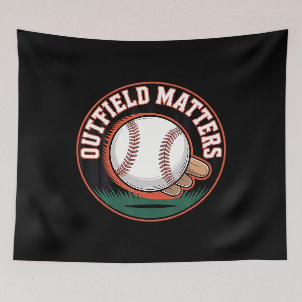 Item preview, Outfield Matters Baseball Outfielder Athlete Sports - designed and sold by MonicaSophie.