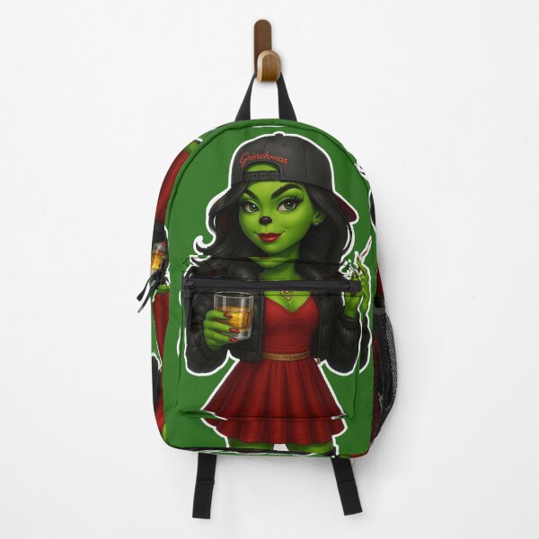 Item preview, Sassy Grinch Girl Christmas coco – Holiday Mischief designed and sold by Dreamy Panda Studio .
