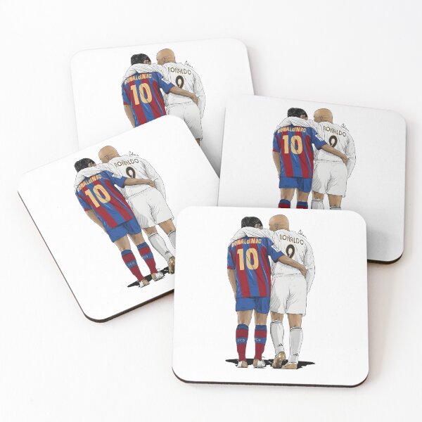 Item preview, Ronaldinho & Ronaldo R9 Classic Football Legend - La Liga Derby designed and sold by Printella-net.