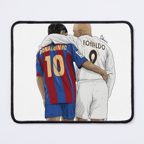 Item preview, Ronaldinho & Ronaldo R9 Classic Football Legend - La Liga Derby designed and sold by Printella-net.