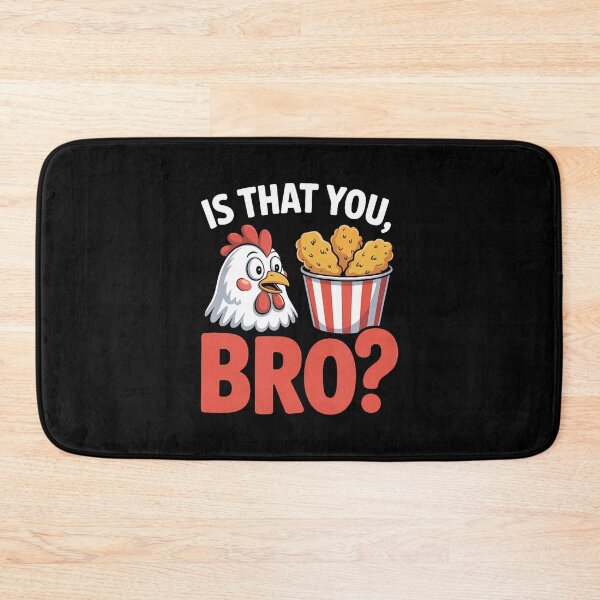 Item preview, Is That You Bro Chicken Humor Cartoon Food Nugget Funny Meme designed and sold by ChantelNicole.