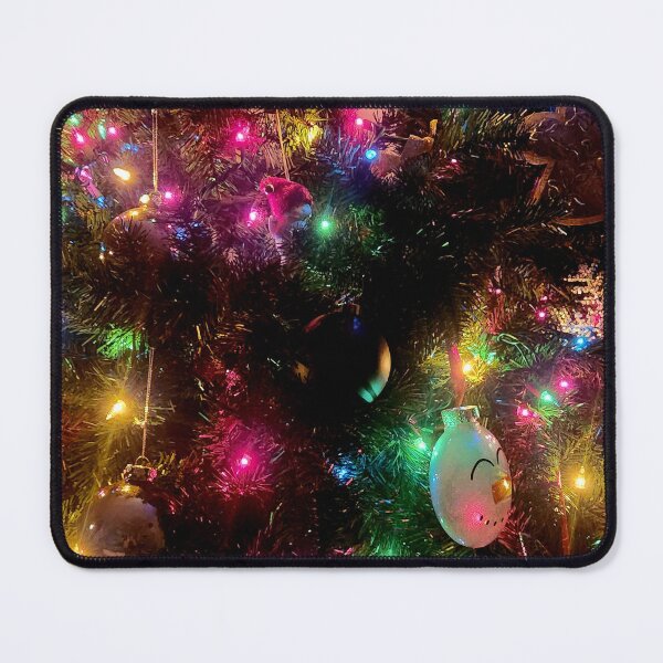Item preview, Close up of the Christmas lights on the tree phot designed and sold by Raineylanes.