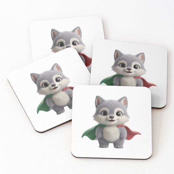 Item preview, Cute Italian Wolf Pup designed and sold by GlobePals.
