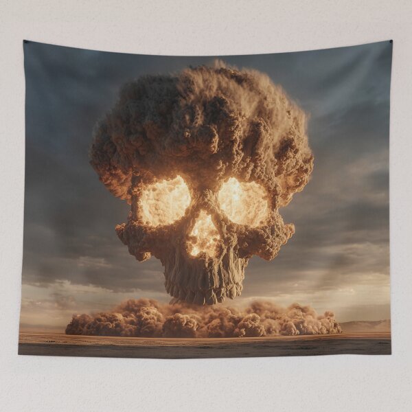 Item preview, Nuclear skull explosion  designed and sold by Brendon987.
