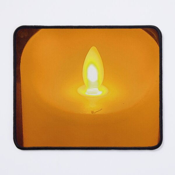 Item preview, Close up of a candle with wick phot designed and sold by Raineylanes.