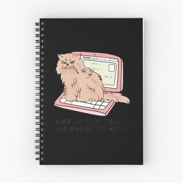 Item preview, None Of Your Emails Are Finding Me Well Cat Meme designed and sold by DesireeAngela1.
