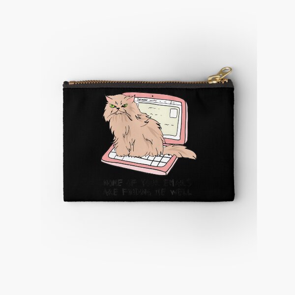 Item preview, None Of Your Emails Are Finding Me Well Cat Meme designed and sold by DesireeAngela1.
