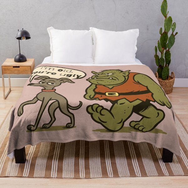 Item preview, I’m Old, You’re Ugly designed and sold by Ghost on Toast.