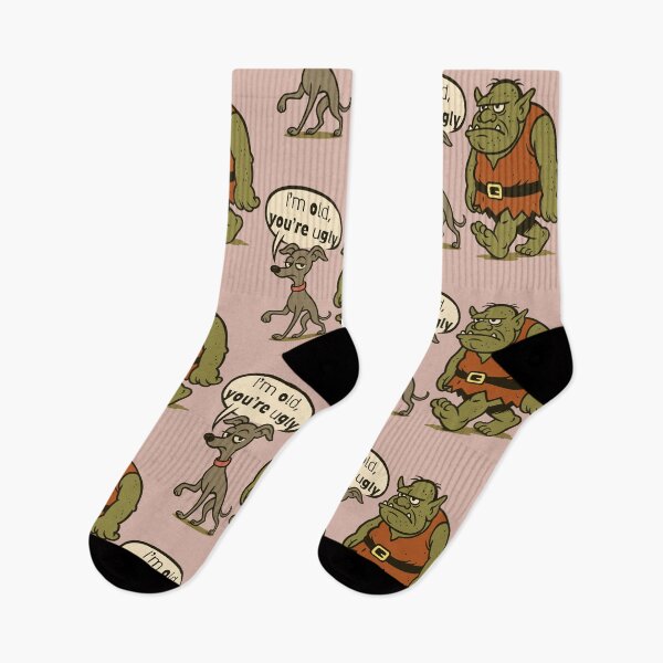 Item preview, I’m Old, You’re Ugly designed and sold by Ghost on Toast.