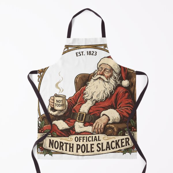 Item preview, Official North Pole Slacker Santa designed and sold by SoulenCify.