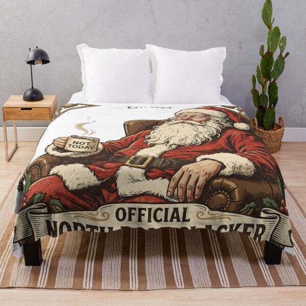 Item preview, Official North Pole Slacker Santa designed and sold by SoulenCify.
