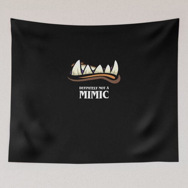 Item preview, Definitely-Not-A-Mimic-Tabletop-Rpg-Gaming designed and sold by AlexandSchrop.