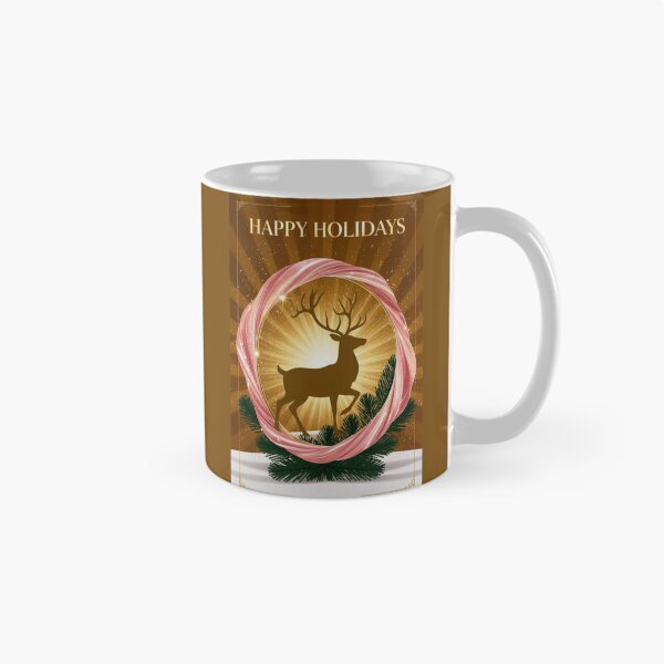 Item preview, Reindeer-Happy Holidays designed and sold by DesignsByPrnces.