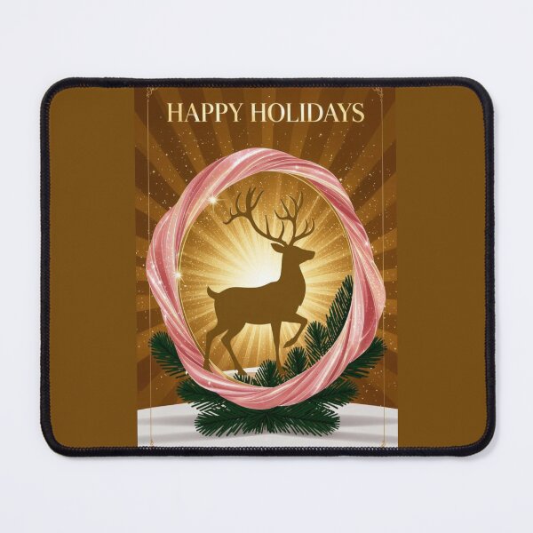 Item preview, Reindeer-Happy Holidays designed and sold by DesignsByPrnces.