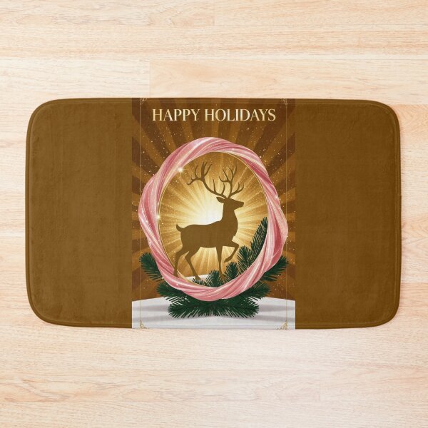 Item preview, Reindeer-Happy Holidays designed and sold by DesignsByPrnces.