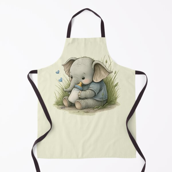 Item preview, Baby Elephant with Bottle - Story designed and sold by DakotaPoppin.